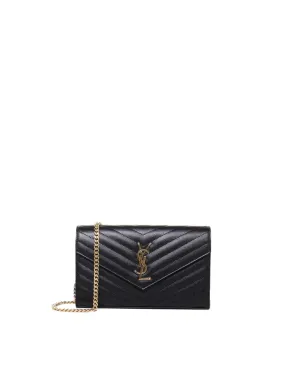 POCHETTE CON CATENA INTRAMONTABILE ORNATA DEL MOTIVO CASSANDRE