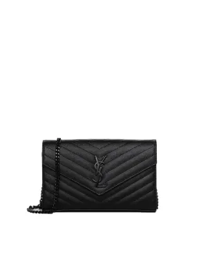 POCHETTE CON CATENA INTRAMONTABILE ORNATA IN MOTIVO CASSANDRE