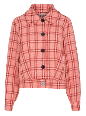  SCOTCH AND SODA   Giacca collo classico a quadri | Rosso
