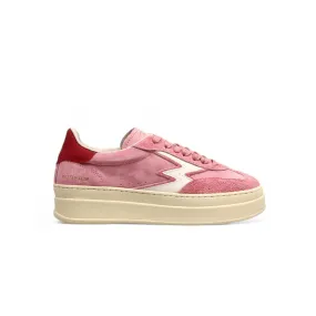 Sneaker Double Club Deluxe Suede Rosa
